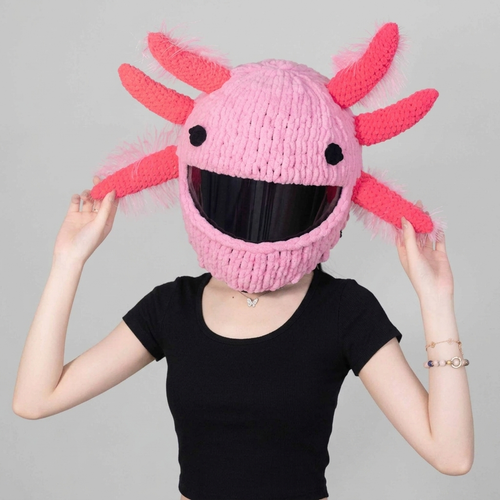 Couvre-casque Axolotl
